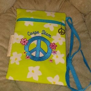 Pouch with wrist strap